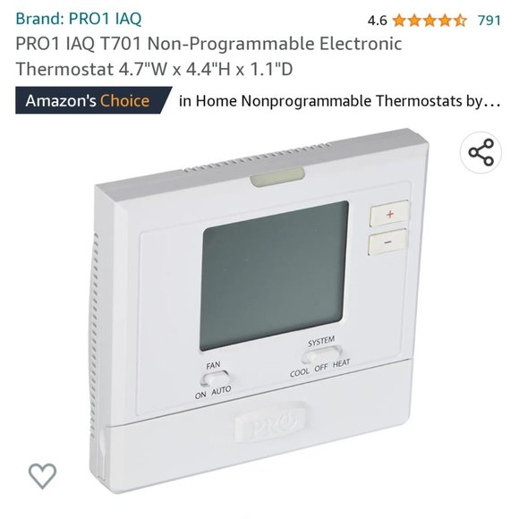 PRO1 T701 professional thermostat system - Picture 4 of 6